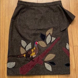 Anthro Floreat Skirt